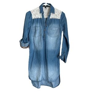 Denim Dress | Derek Heart